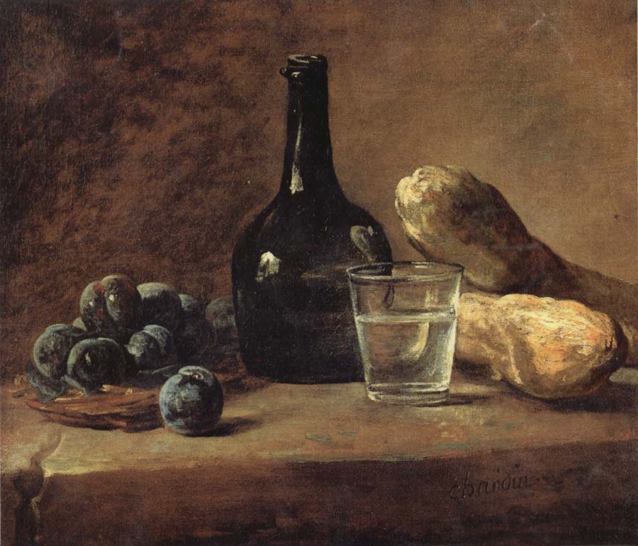 Still Life with Plums